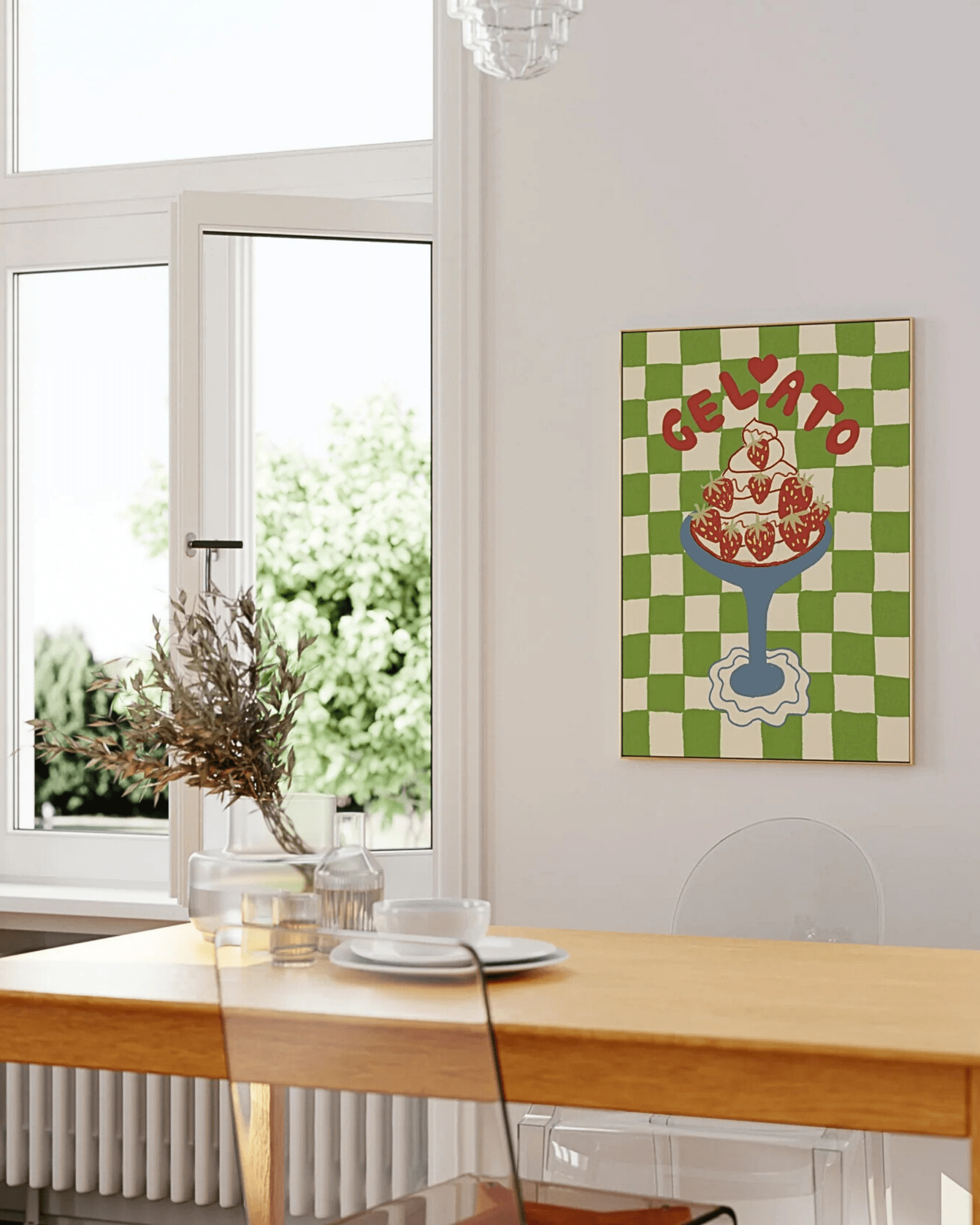 AFFICHE CUISINE TENDANCE GLACE – COULEURS & DÉCO GOURMANDE - Lili Margaret