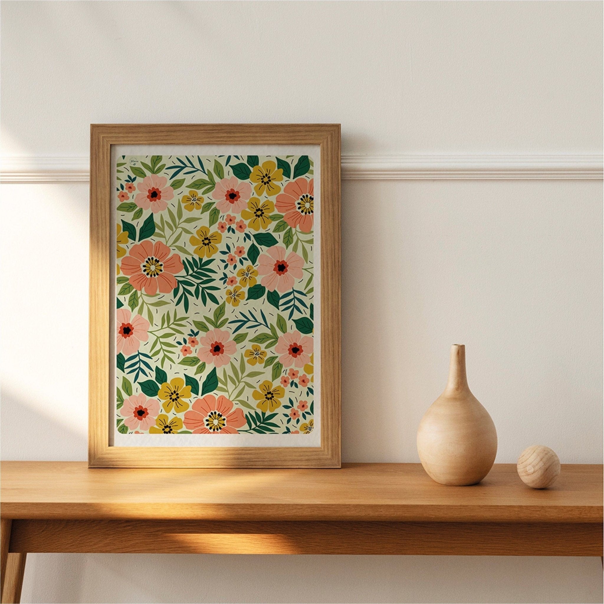 AFFICHE FLORAISON – FLEURS SAUVAGES & PRINTEMPS maison joliette - Lili Margaret