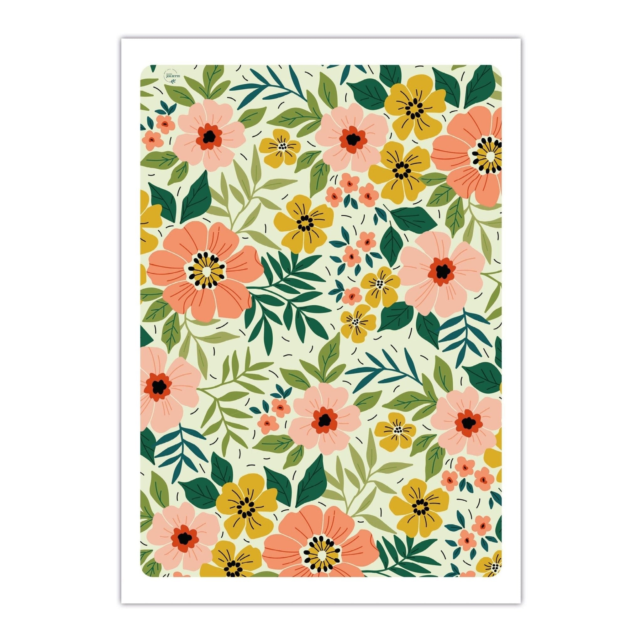 AFFICHE FLORAISON – FLEURS SAUVAGES & PRINTEMPS maison joliette - Lili Margaret