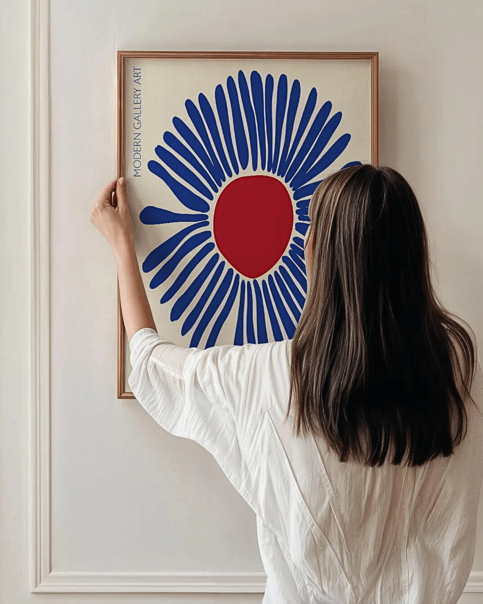 AFFICHE MURALE DÉCO SALON FLOWER N°4 - Inouï - Lili Margaret