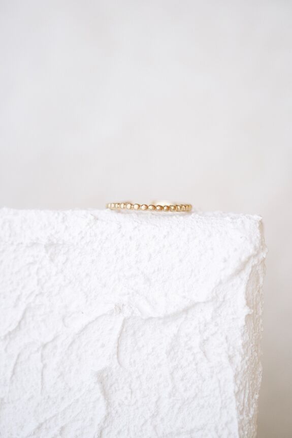 BAGUE LAITON "CLARA" - Brasscake - Lili Margaret