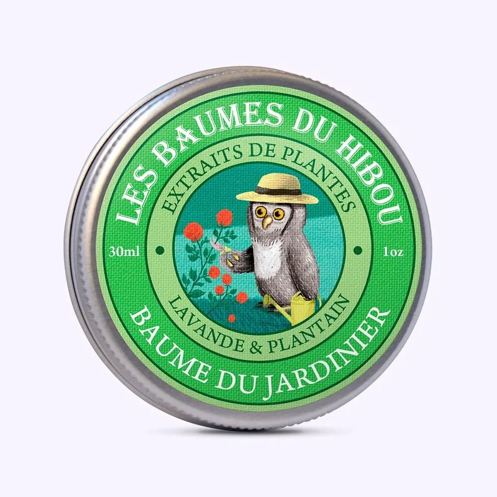 BAUME CORPS AUX HUILES ESSENTIELLES BIO "JARDINIER" - Les Baumes du Hibou - Lili Margaret