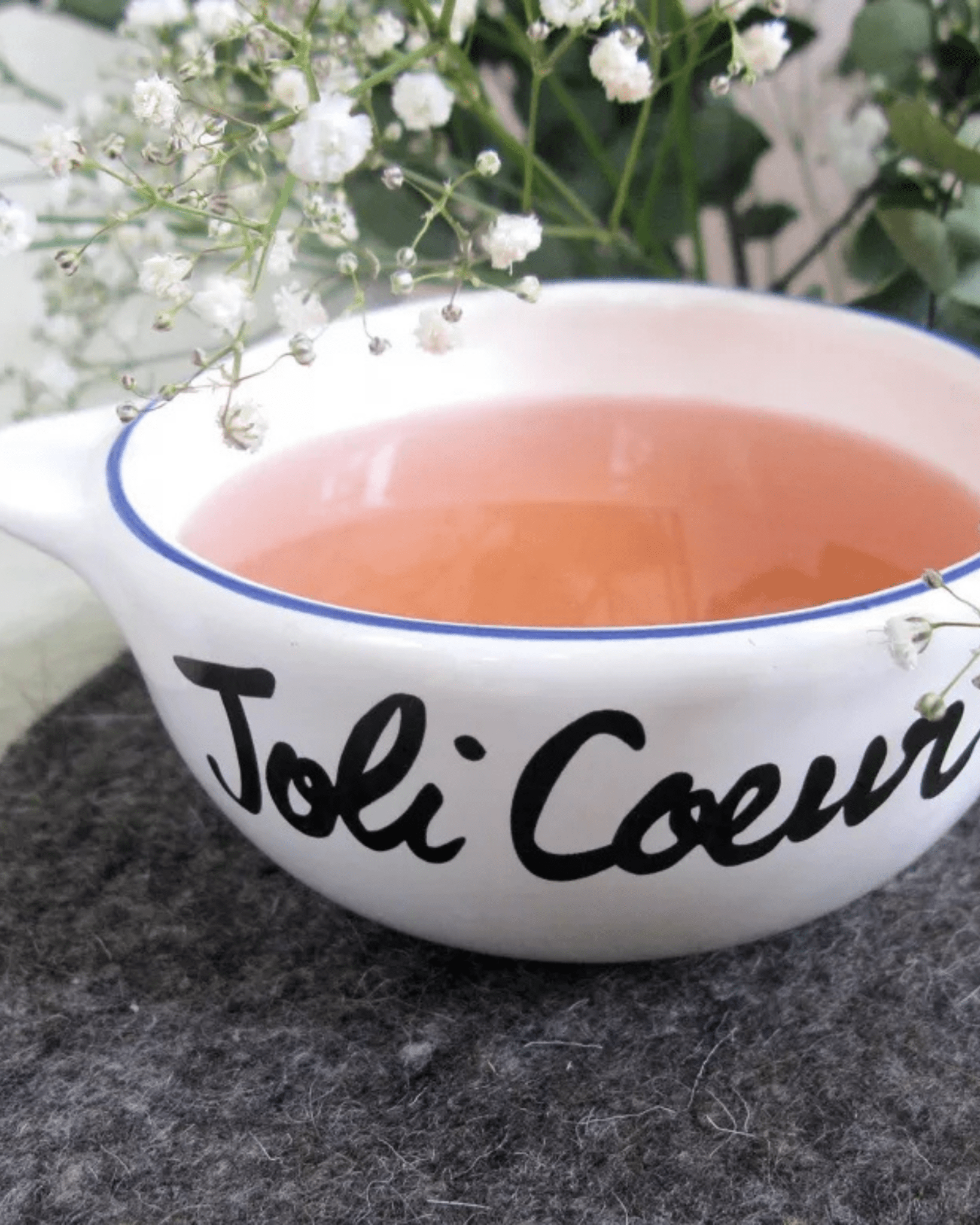 Bol breton Joli Coeur - Pied de Poule - Lili Margaret