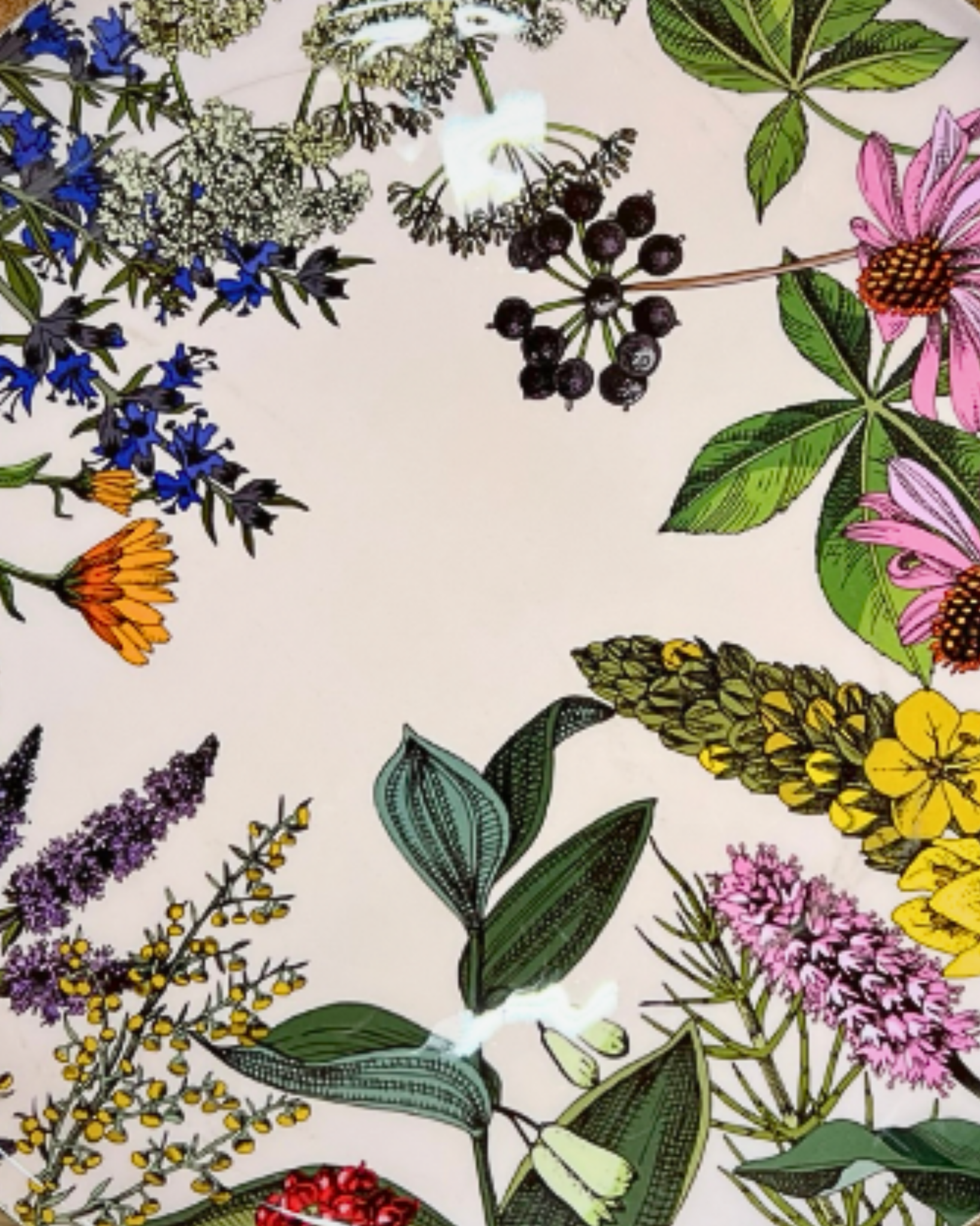 Bol en bois fleurs sauvages - by room