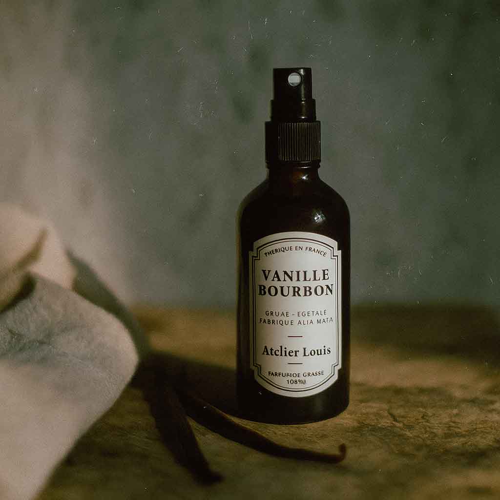 Brume végétale naturelle vanille bourbon · atelier louis