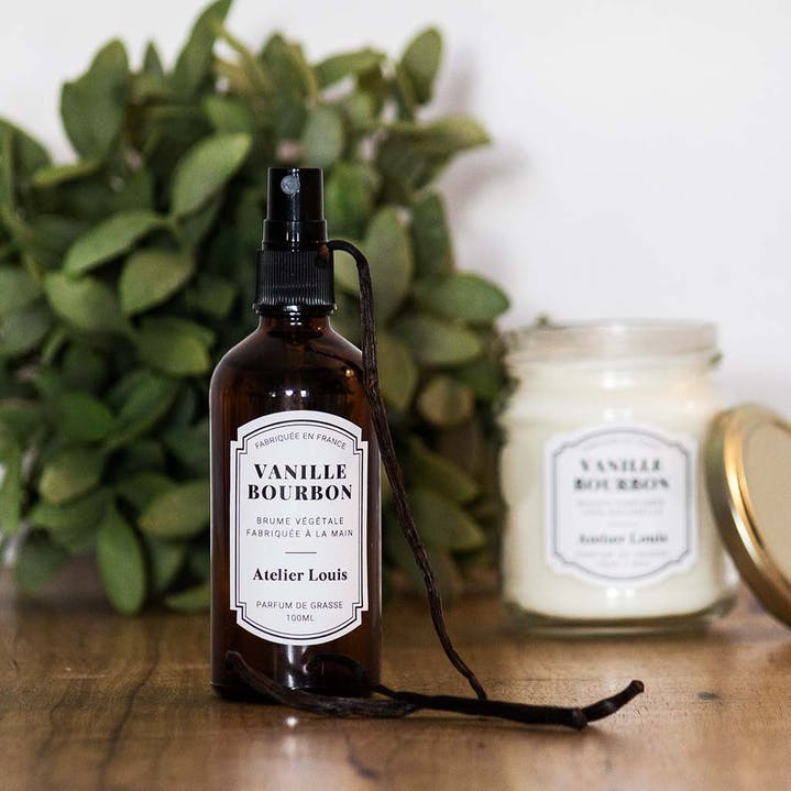 Brume végétale naturelle vanille bourbon · atelier louis