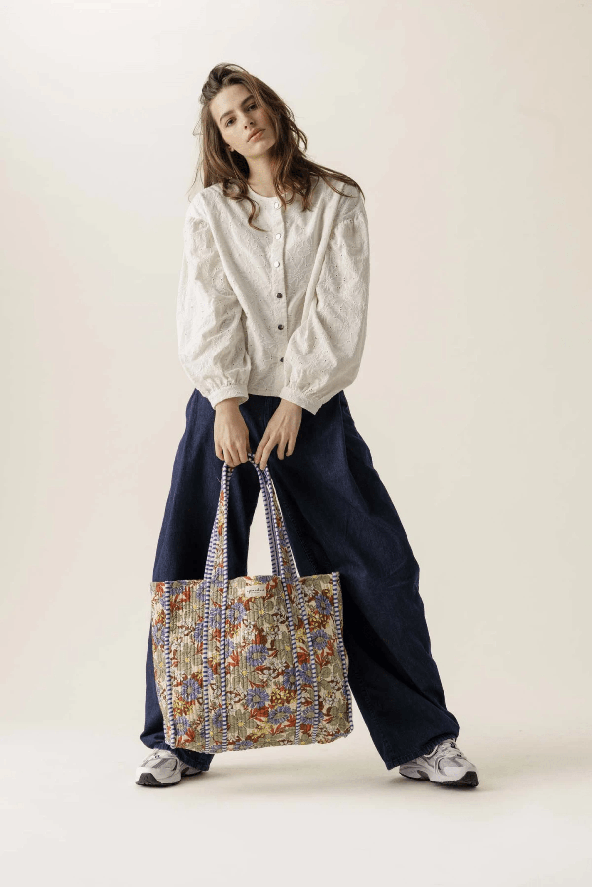 Cabas Tokaree Bouquet Macadamia - Apaches collections