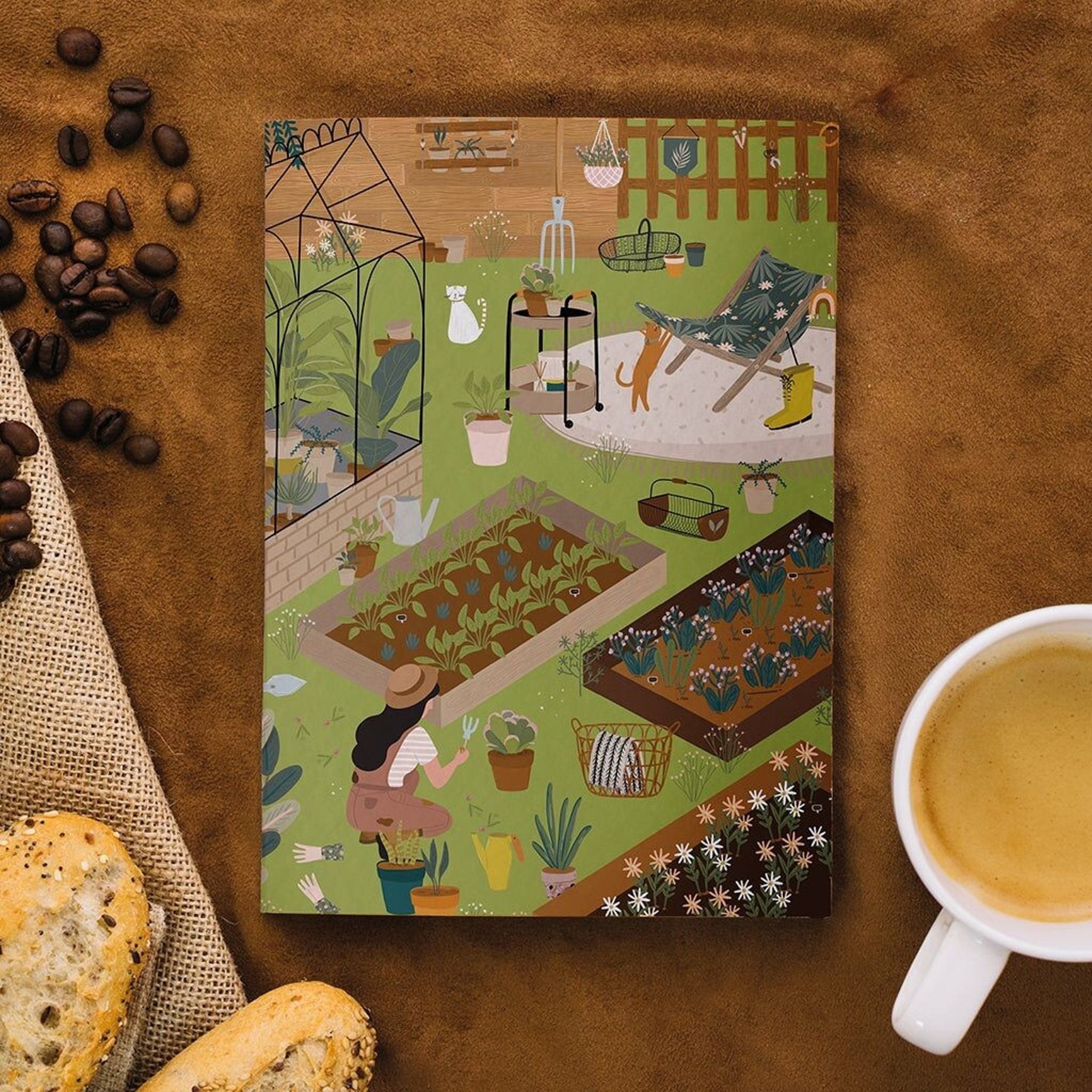 CARNET A5 JARDIN SECRET – NOTES & INSPIRATIONS maison joliette - Lili Margaret