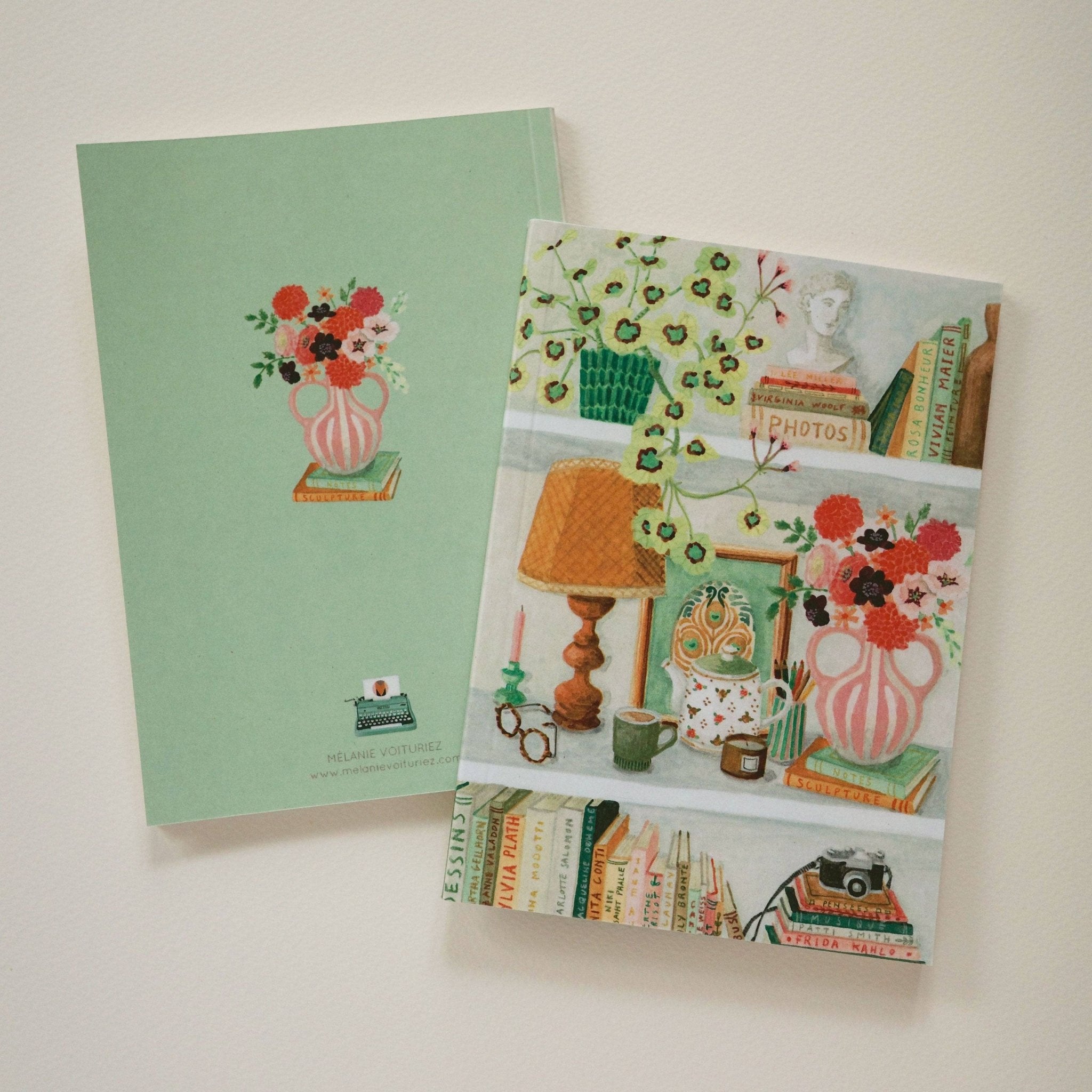 Carnet de notes A6 Good Vibes & Flowers