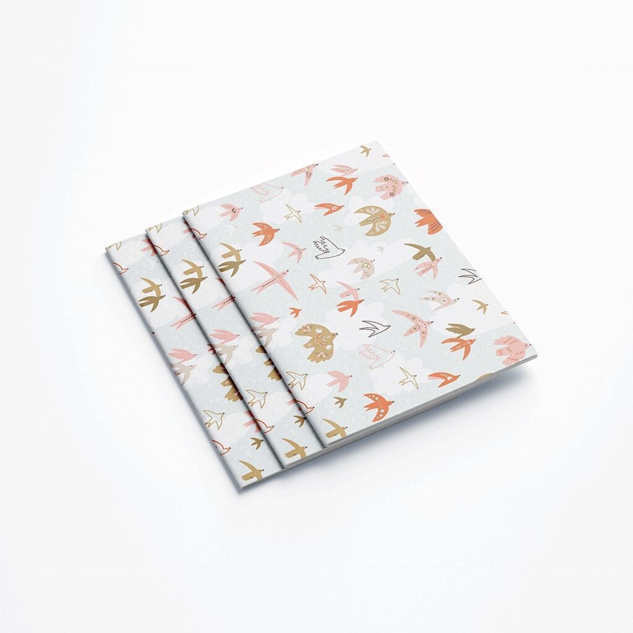 CARNET DE NOTES A6 – OISEAUX LIBRES COMME L’AIR maison joliette - Lili Margaret