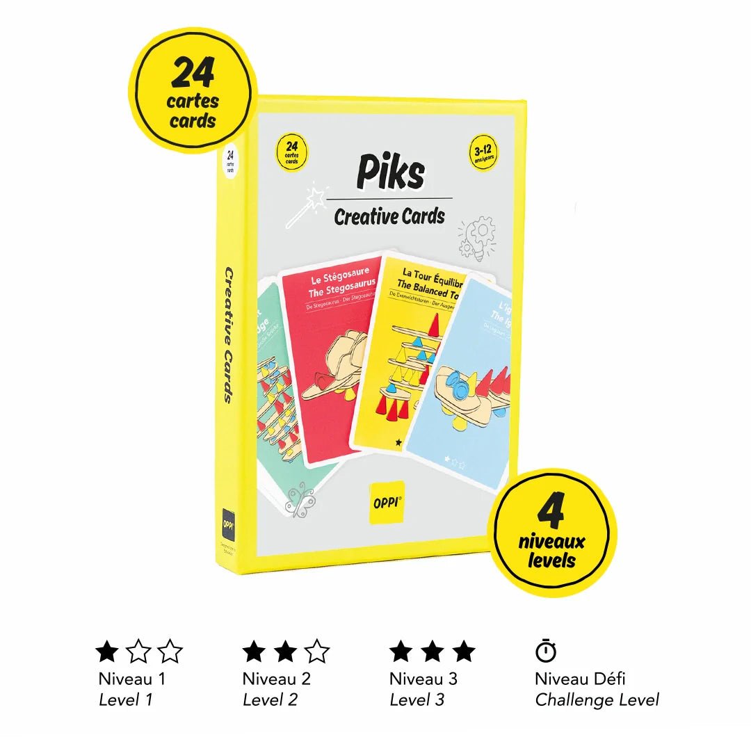 CARTES CRÉATIVES PIKS – Oppi - Lili Margaret