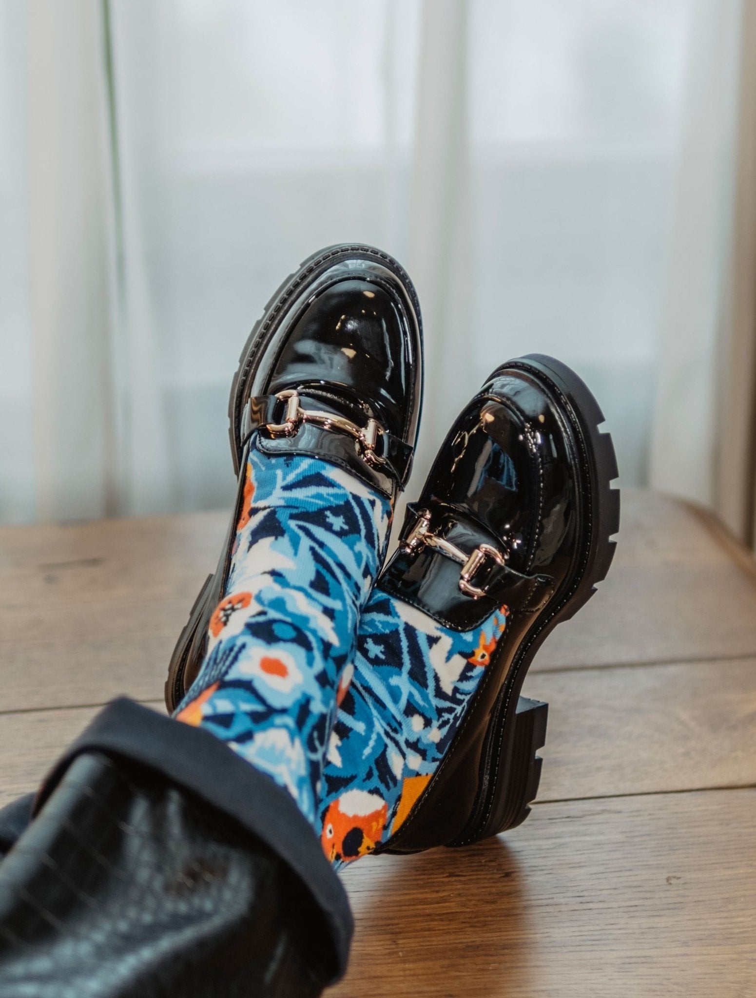CHAUSSETTES FANTAISIE HOMME MOTIF OISEAUX - Sélectionnées par Lili - Lili Margaret