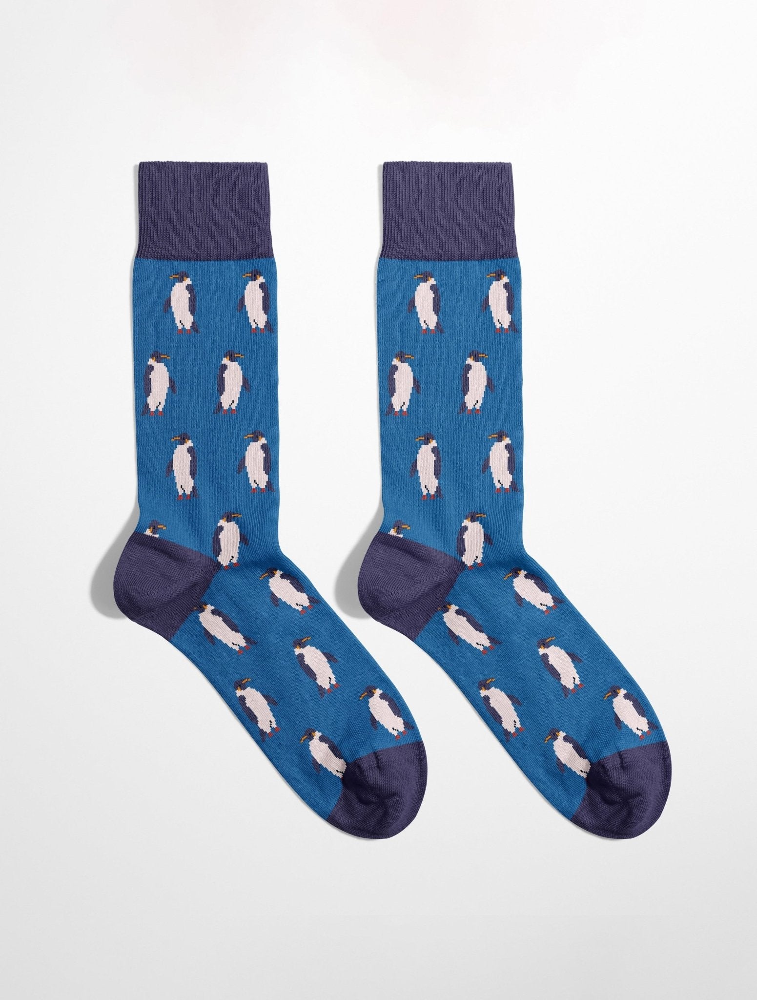 CHAUSSETTES FANTAISIE HOMME MOTIF PINGOUINS - Sélectionnées par Lili - Lili Margaret