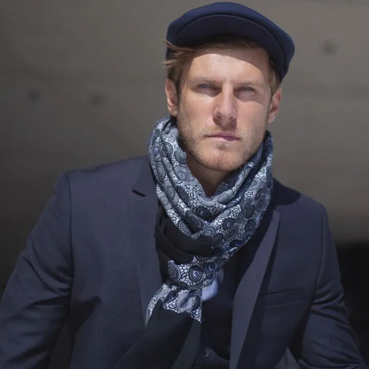 CHÈCHE FOULARD HOMME HITACHI SEASIDE - AV08 Paris - Lili Margaret