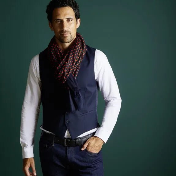 CHÈCHE FOULARD HOMME SIKKIM - AV08 Paris - Lili Margaret