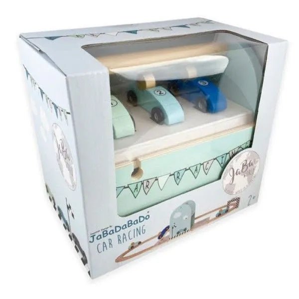 CIRCUIT ET VOITURES DE COURSES EN BOIS - Jabadabado - Lili Margaret