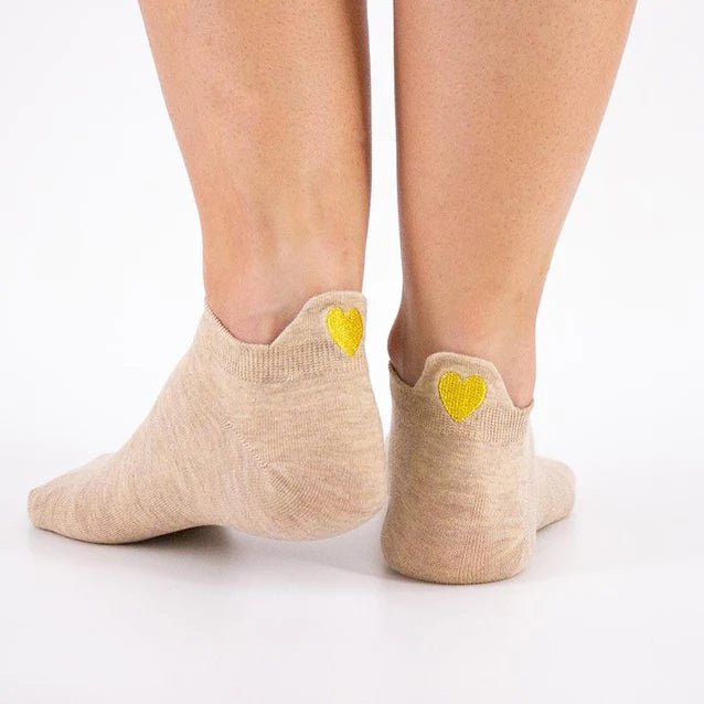COFFRET CADEAU CHAUSSETTES FEMME COEUR DORÉ - Tites Chaussettes - Lili Margaret