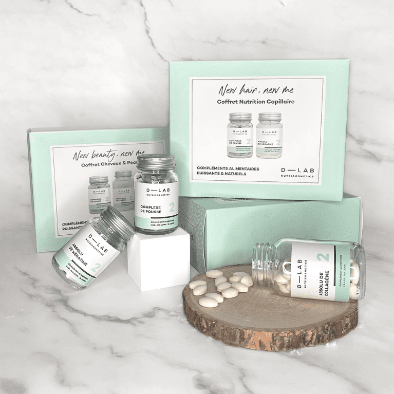 COFFRET DÉTOX COMPLÈTE New détox, new me - DLAB Nutricosmetics - Lili Margaret