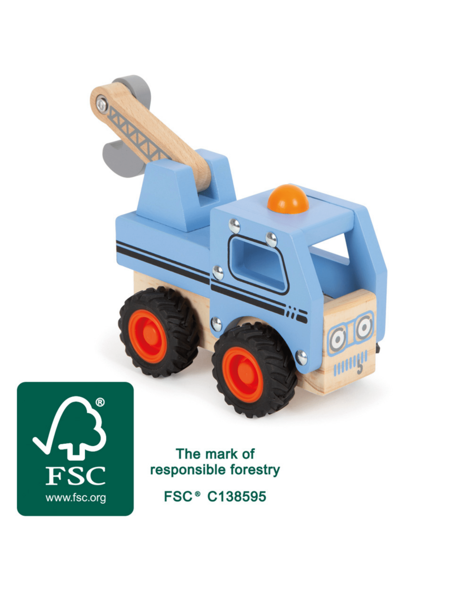 DÉPANNEUSE EN BOIS – VOITURE JOUET POUR ENFANT | small foot - Lili Margaret