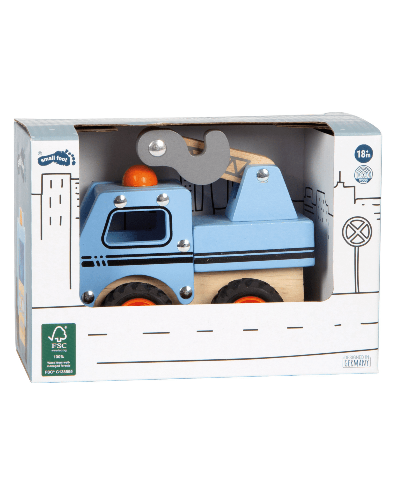 DÉPANNEUSE EN BOIS – VOITURE JOUET POUR ENFANT | small foot - Lili Margaret