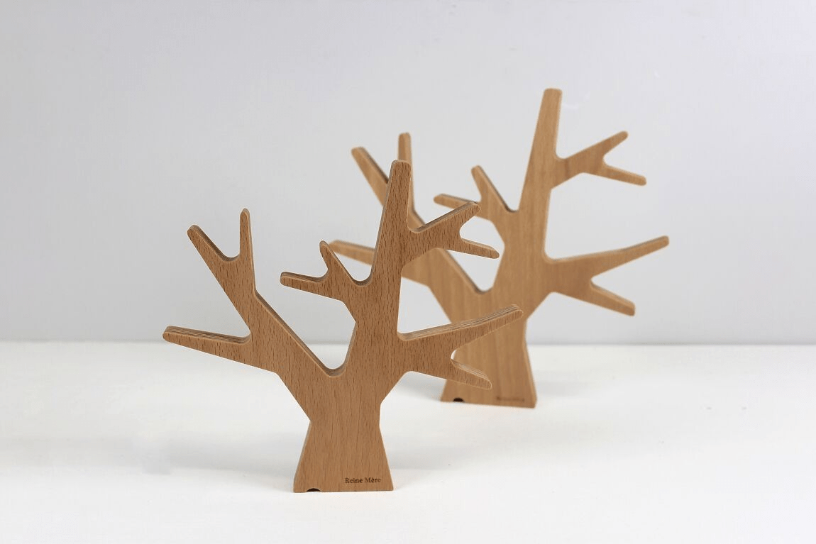 DESSOUS DE PLAT EN BOIS DE HÊTRE ARBRE - Reine Mère - Lili Margaret