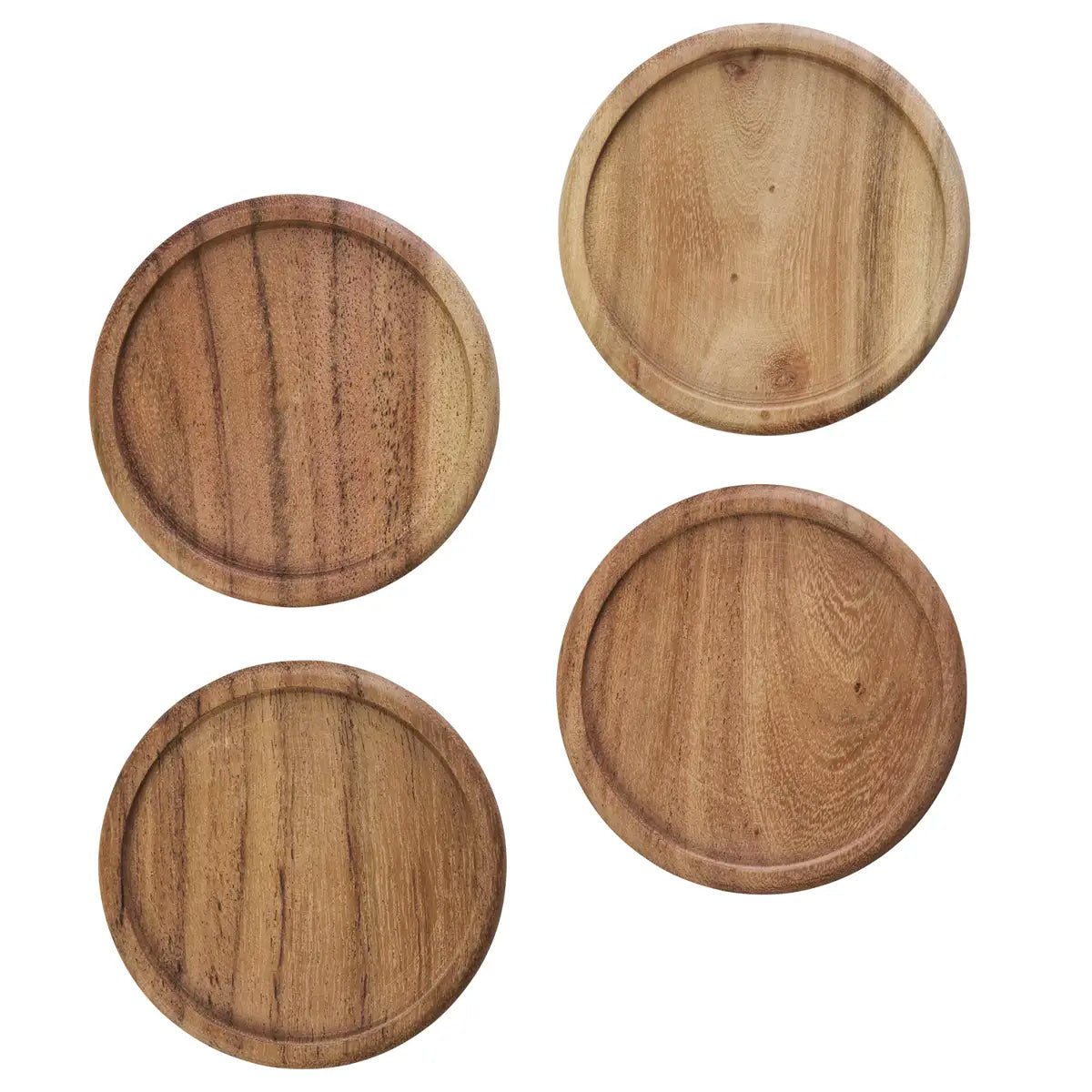 Dessous de verre en bois d&