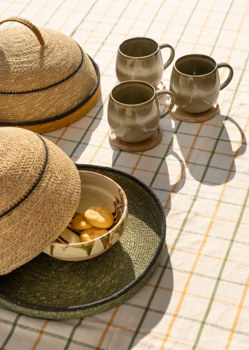 Dessous de verre en bois d&