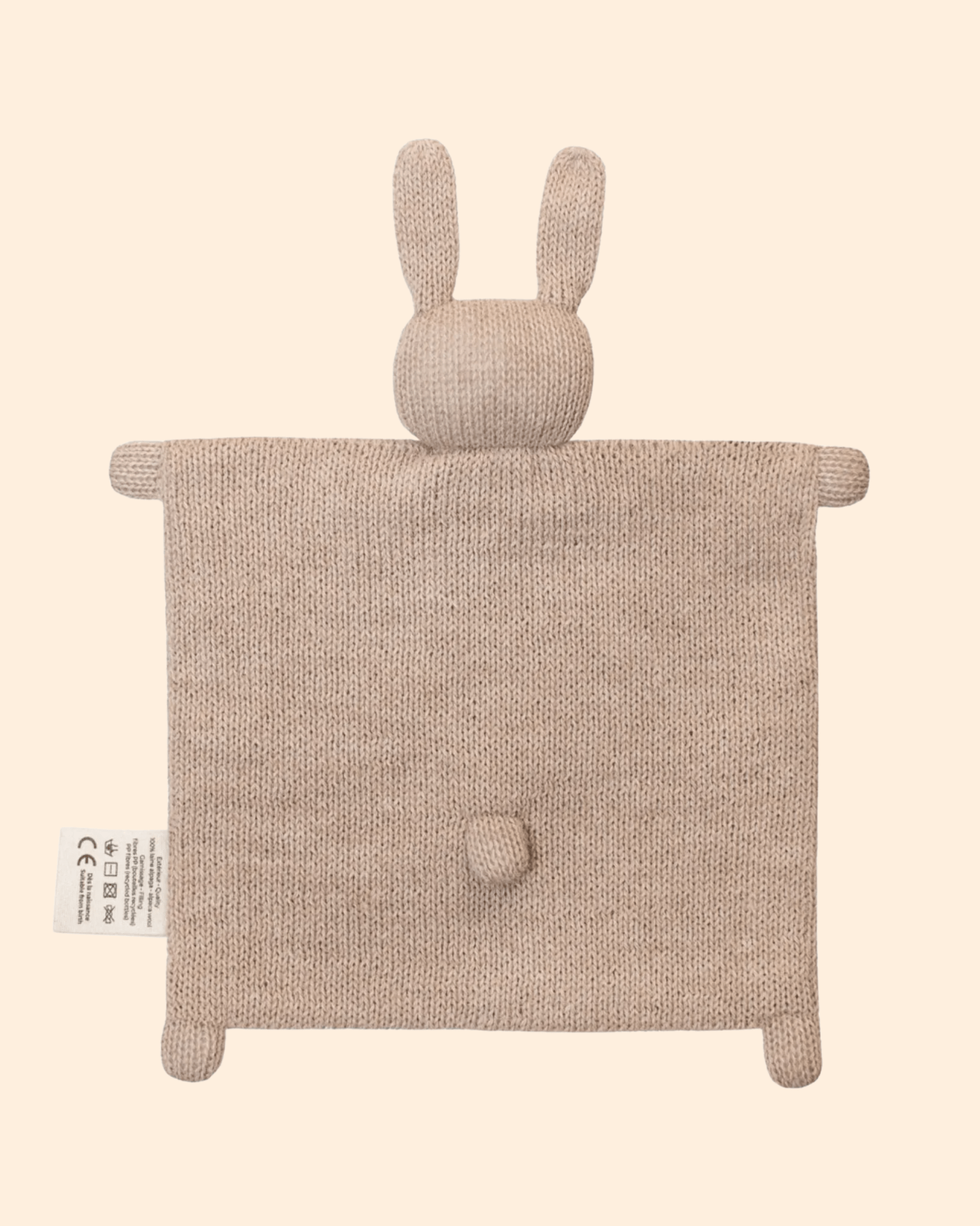 DOUDOU EN LAINE FAIT MAIN LAPIN SABLE - Main sauvage - Lili Margaret
