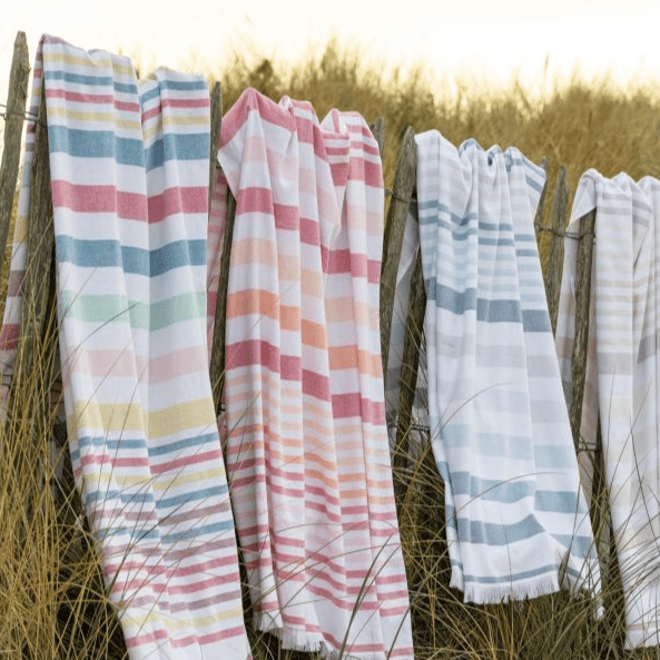DRAP HAMMAM RECYCLÉ SAMOA BRIQUE - Maison Vivaraise - Lili Margaret
