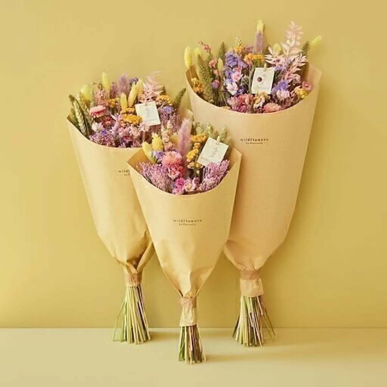 FLEURS SÉCHÉES | BOUQUET DES CHAMPS LILAS FLEURI - Wildflowers by Floriette - Lili Margaret