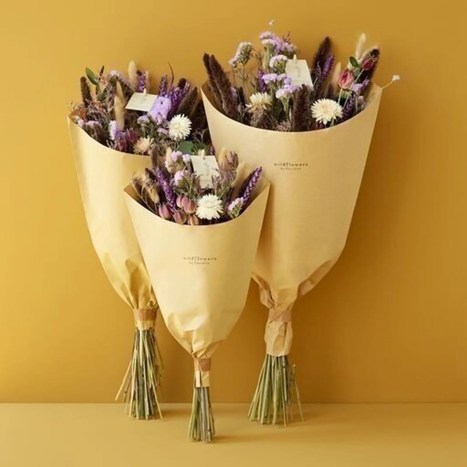 FLEURS SÉCHÉES | BOUQUET DES CHAMPS VIOLETTE DES PRÉS - Wildflowers by Floriette - Lili Margaret