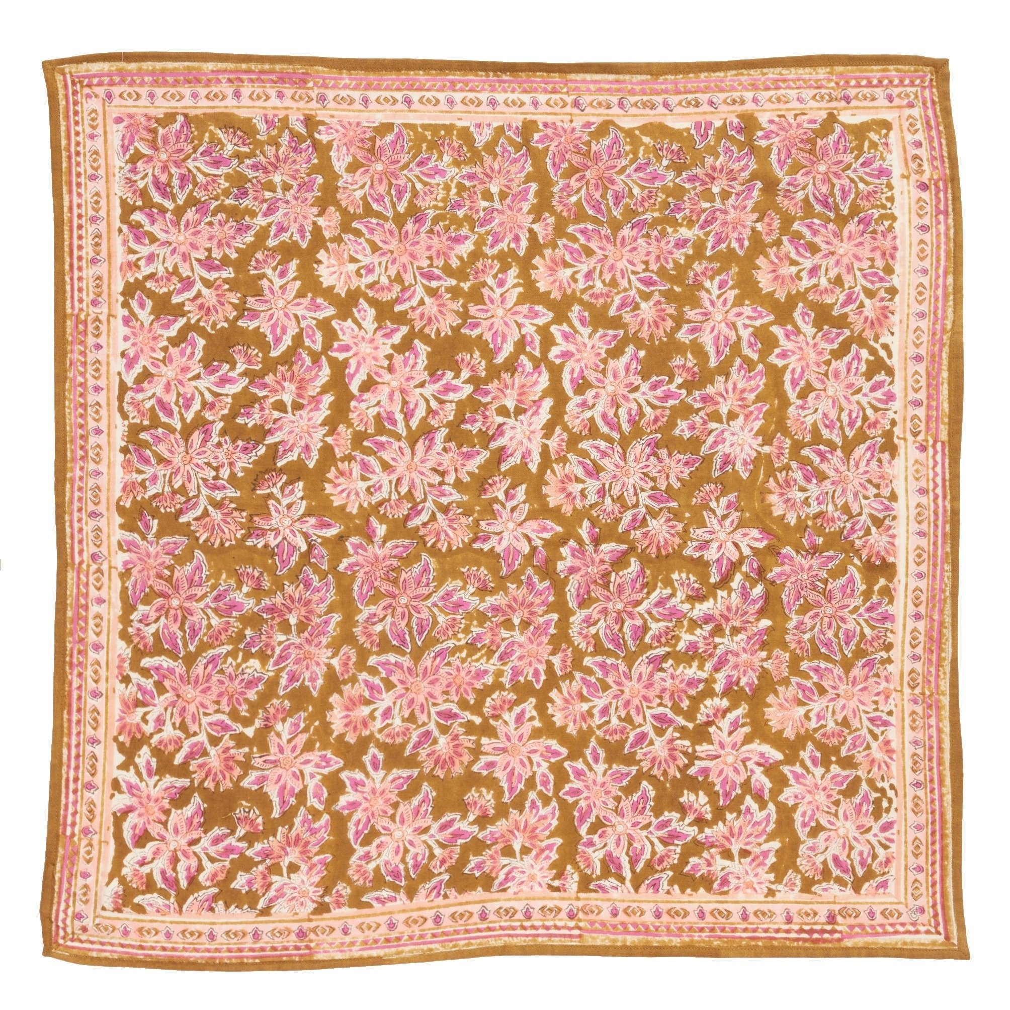 Foulard indien enfant arya olive - Bonheur du Jour Paris - Lili Margaret