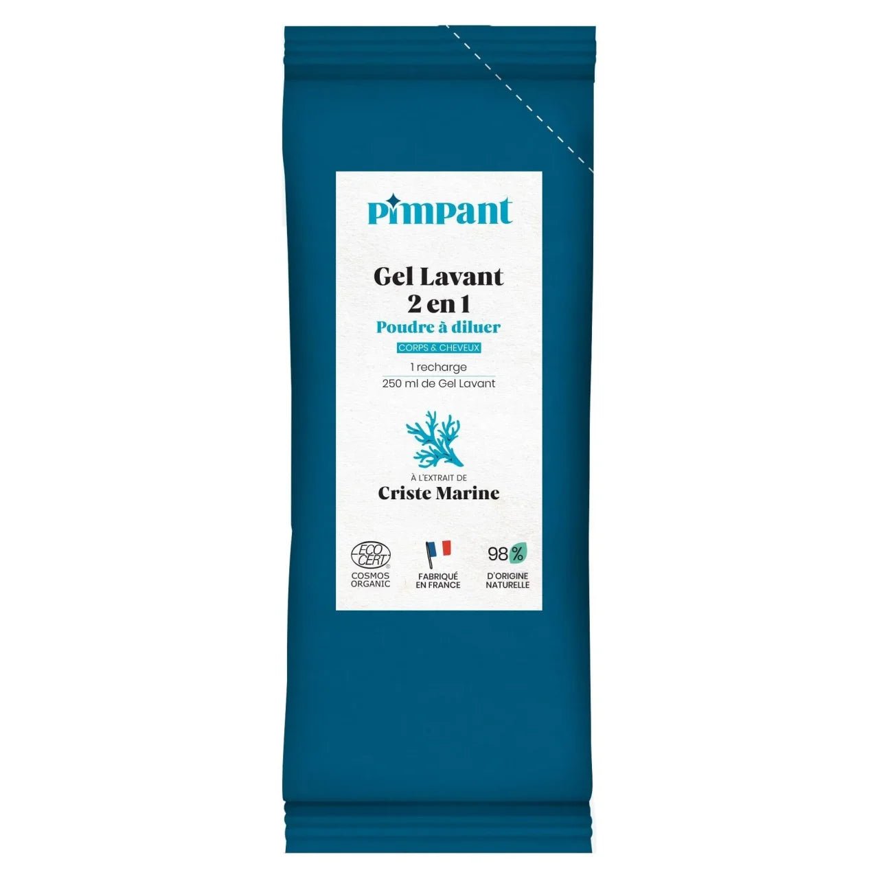 GEL LAVANT 2 - EN - 1 CORPS & CHEVEUX RECHARGE - Pimpant - Lili Margaret