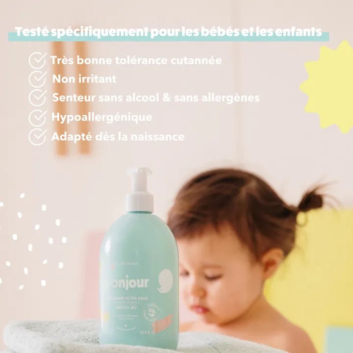 GEL LAVANT BÉBÉ ET ENFANT CORPS & CHEVEUX - Monjour - Lili Margaret