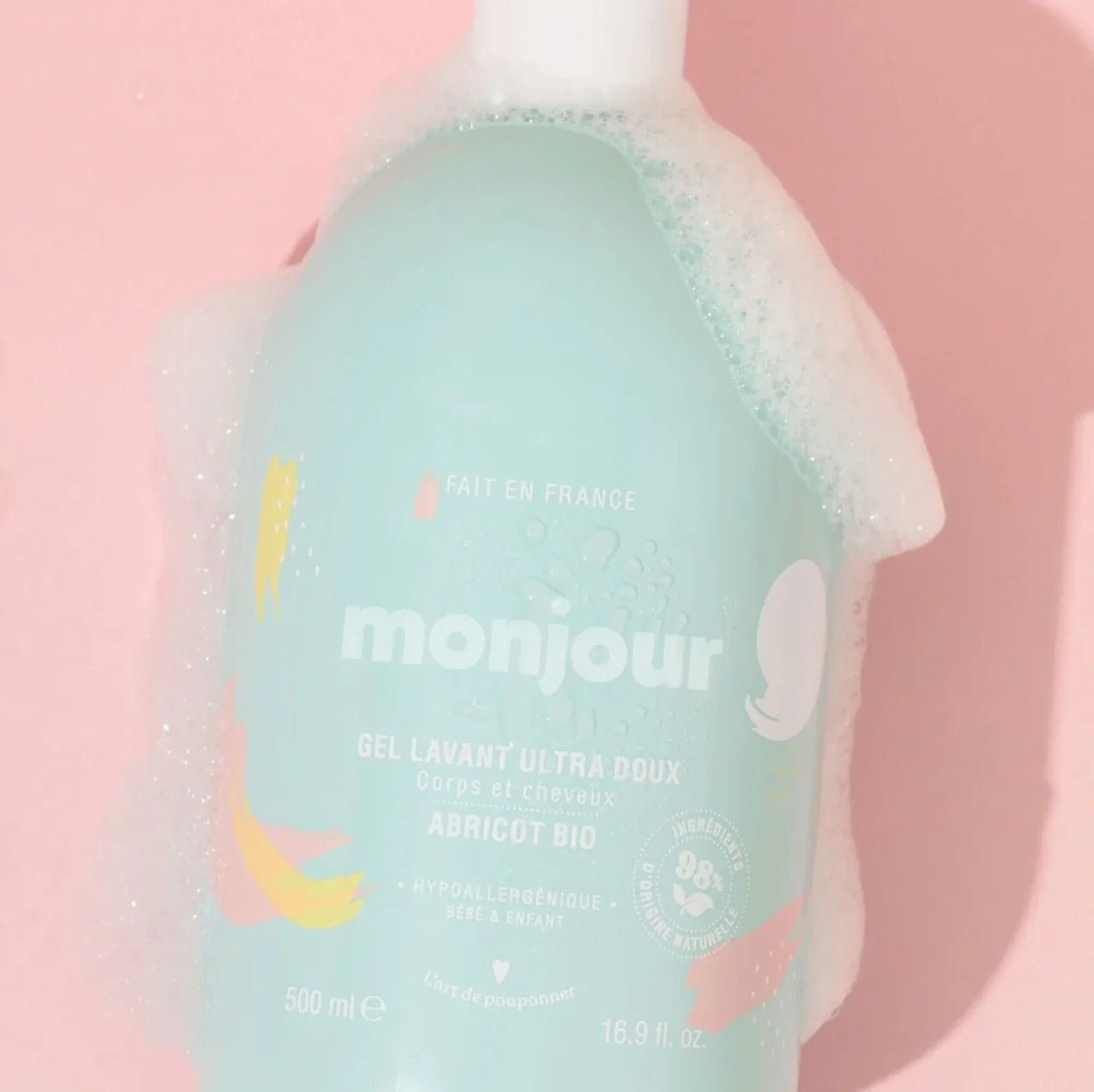 GEL LAVANT BÉBÉ ET ENFANT CORPS & CHEVEUX - Monjour - Lili Margaret
