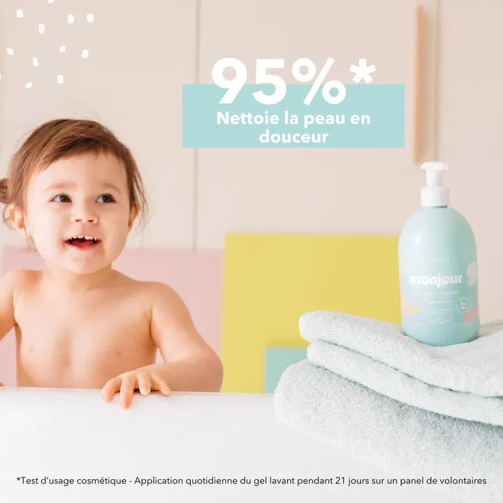GEL LAVANT BÉBÉ ET ENFANT CORPS & CHEVEUX - Monjour - Lili Margaret