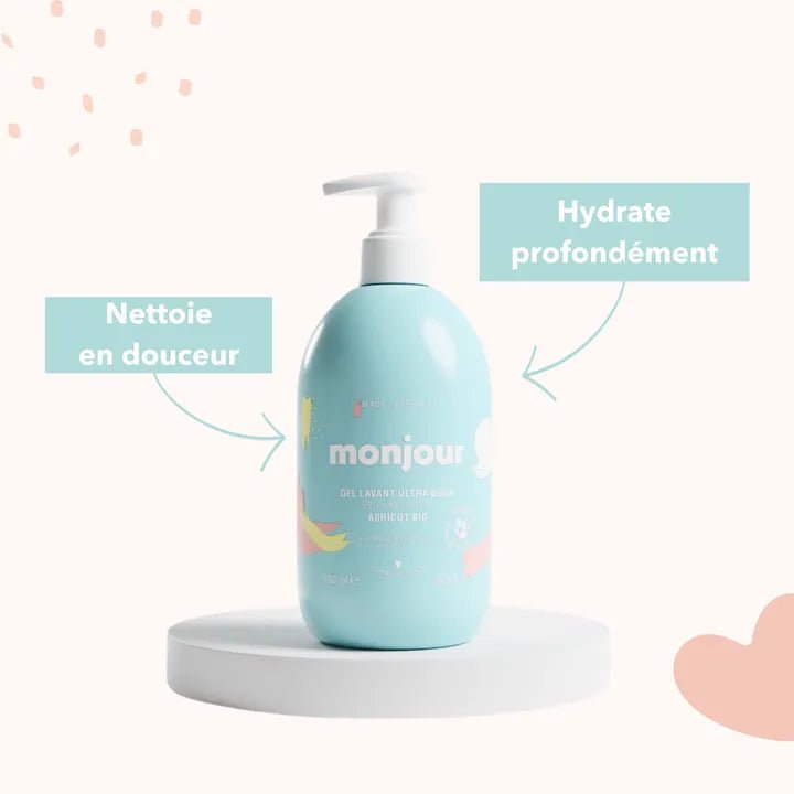 GEL LAVANT BÉBÉ ET ENFANT CORPS & CHEVEUX - Monjour - Lili Margaret