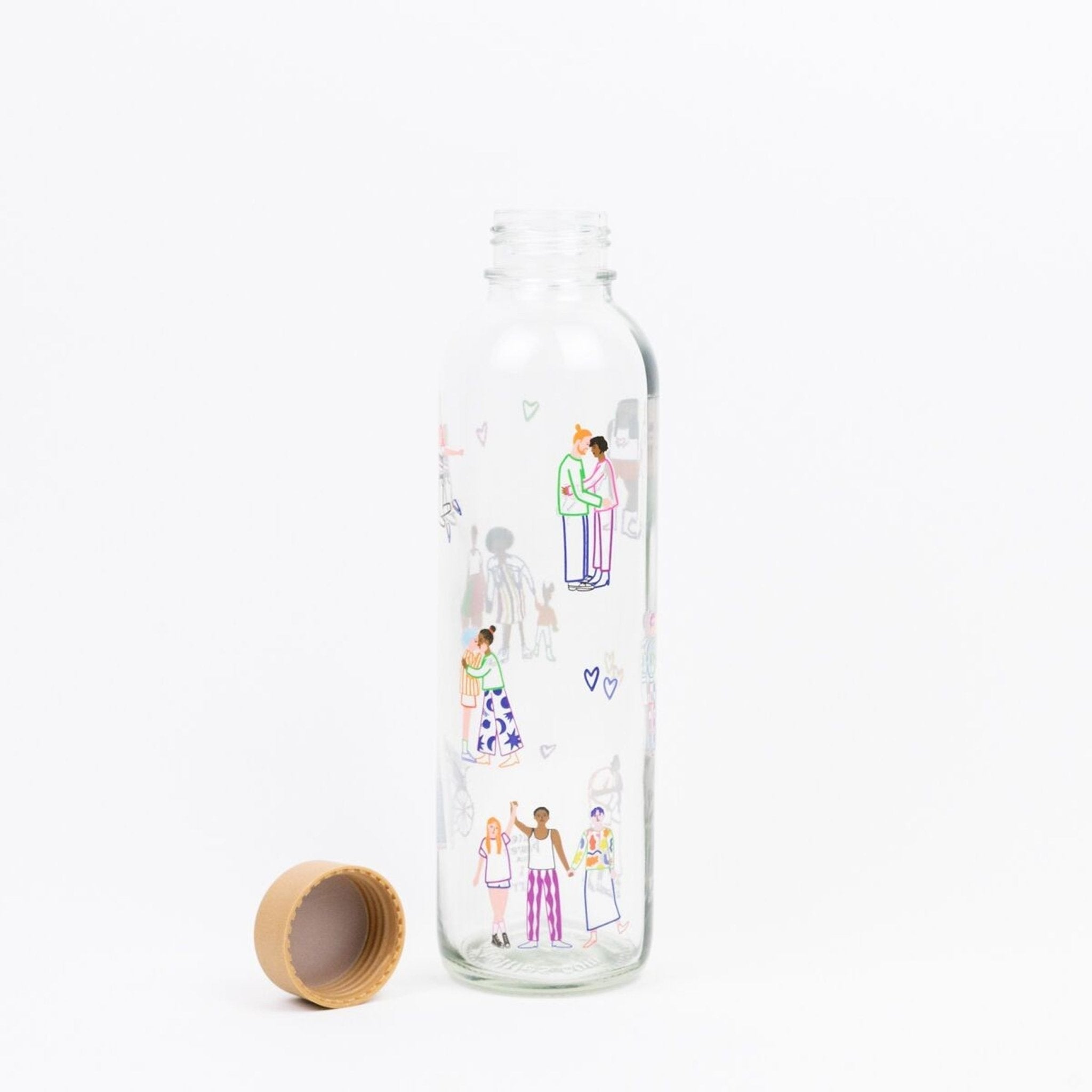 GOURDE EN VERRE LOVE IS LOVE - Carry - Lili Margaret