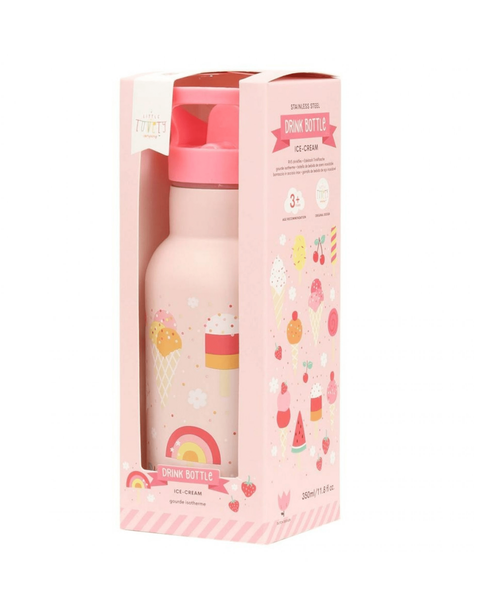 GOURDE ENFANT ISOTHERME CRÈME GLACÉE - A Little Lovely Company - Lili Margaret