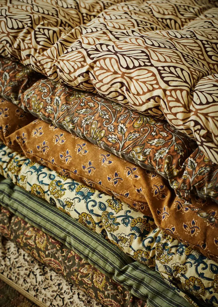 Coussin de sol xl imprimé bohème - madam stoltz