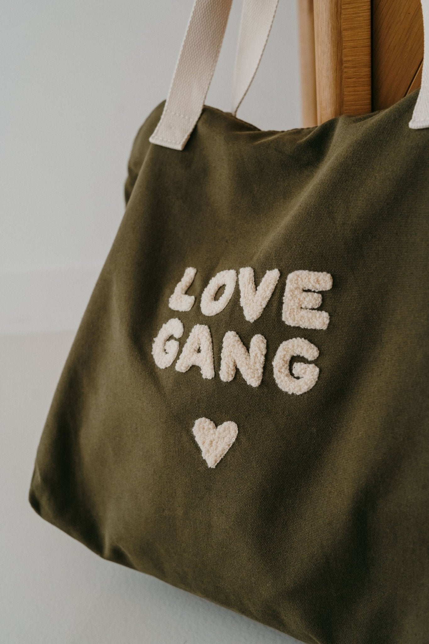 Grand sac cabas en coton Love Gang - Zakuw - Lili Margaret