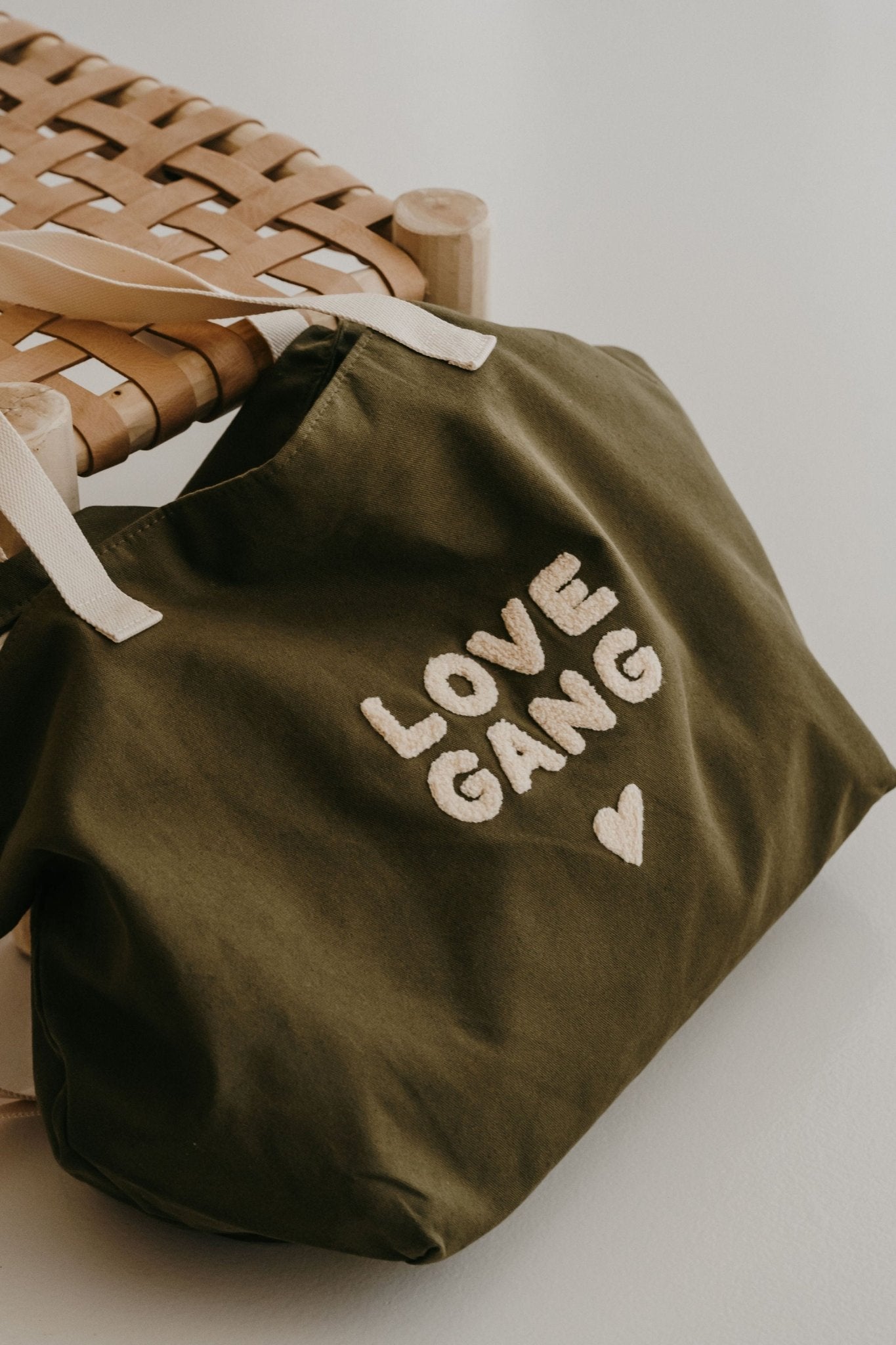 Grand sac cabas en coton Love Gang - Zakuw - Lili Margaret