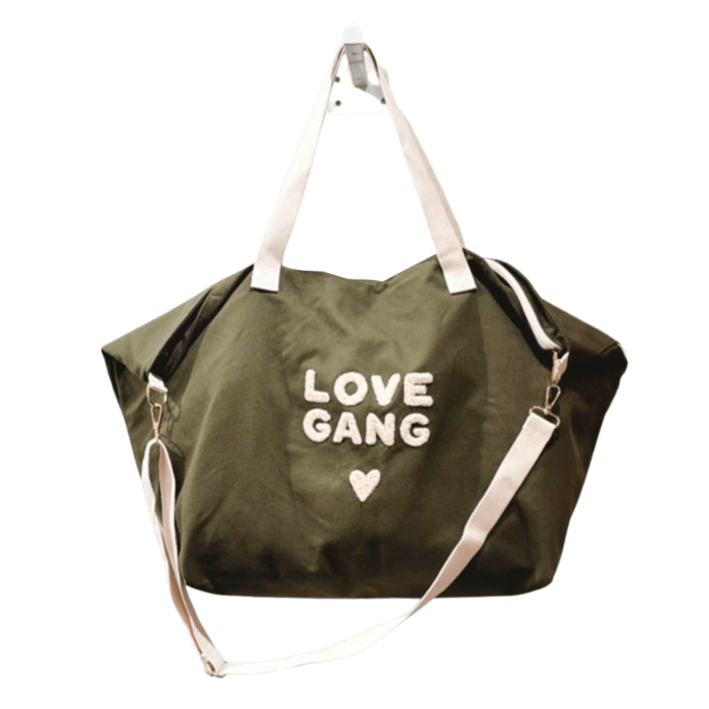 Grand sac cabas en coton Love Gang - Zakuw - Lili Margaret