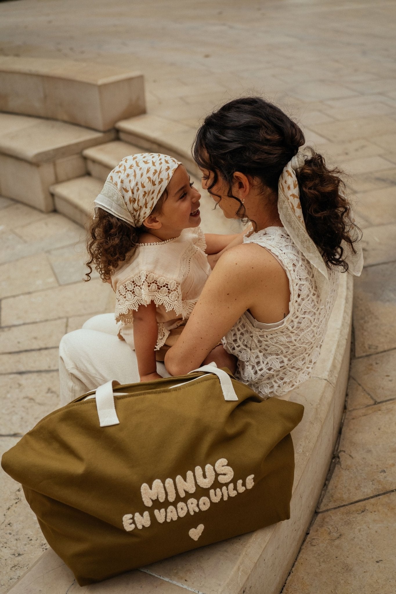 GRAND SAC CABAS EN COTON MINUS EN VADROUILLE - Zakuw - Lili Margaret