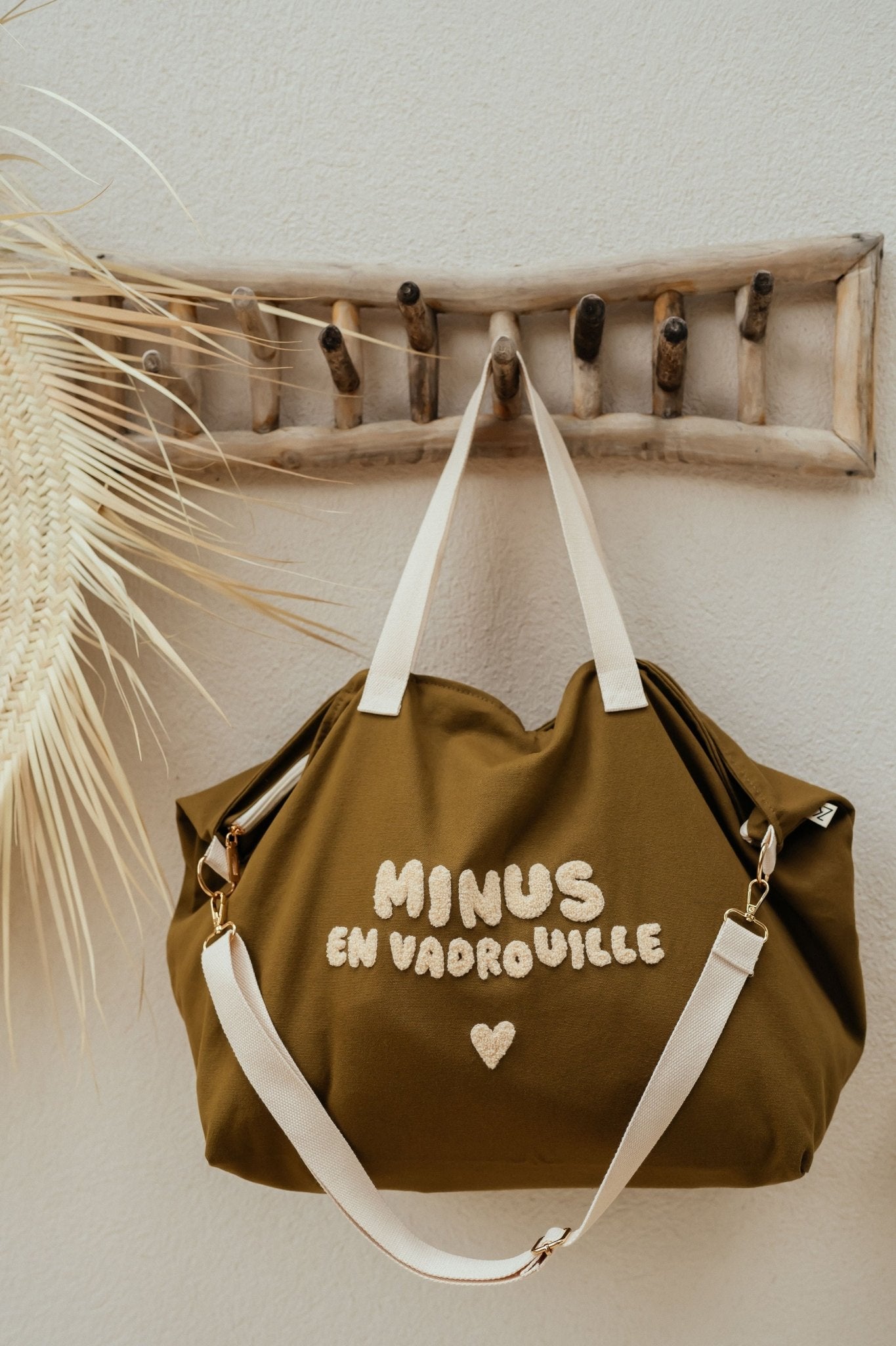 GRAND SAC CABAS EN COTON MINUS EN VADROUILLE - Zakuw - Lili Margaret