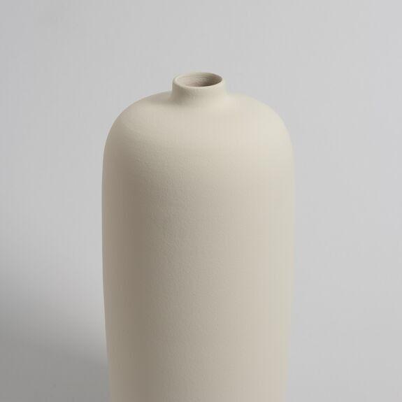 GRAND VASE CERAMIQUE BLANCHE PURE ÉLÉGANCE - O cactuu - Lili Margaret