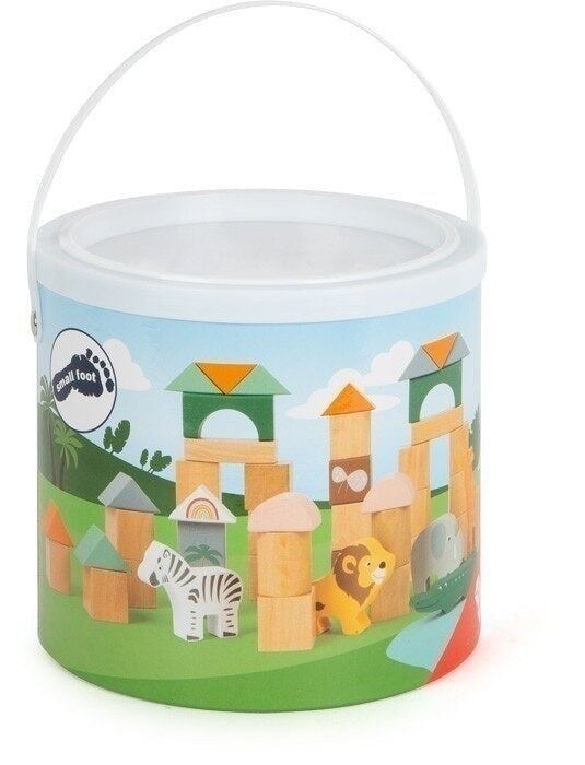JEU DE CONSTRUCTION BOIS "SAFARI" - small foot - Lili Margaret