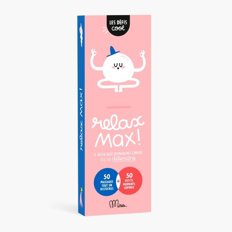 JEU DE DÉTENTE POUR ENFANT "RELAX MAX" - Minus Editions - Lili Margaret