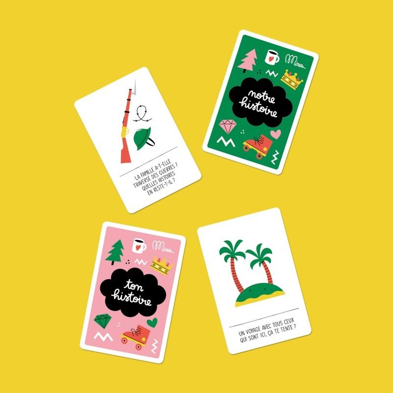 JEU DE DISCUSSION EN FAMILLE "QUELLE FAMILLE" - Minus Editions - Lili Margaret