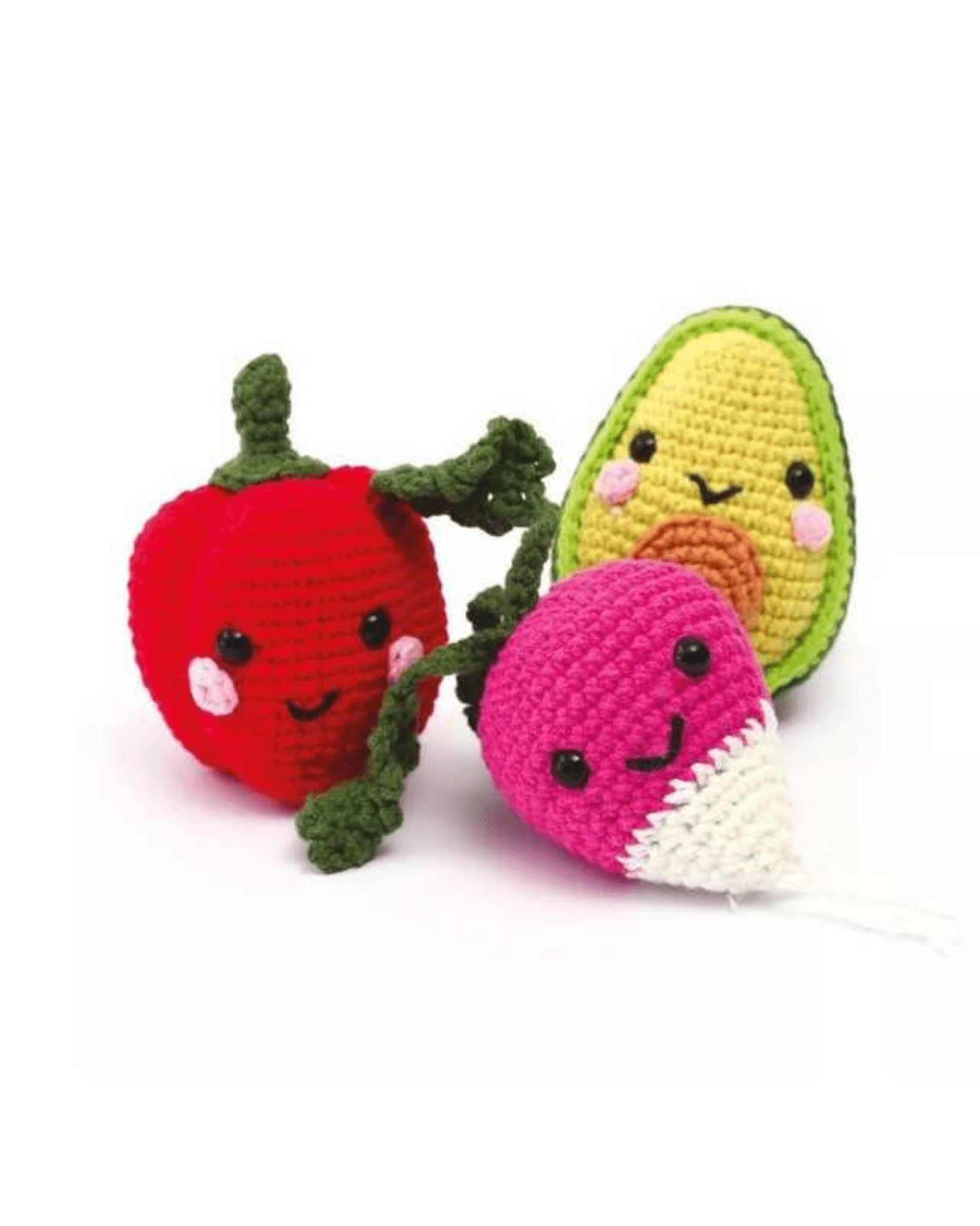 Kit crochet Amigurumi Mes légumes - Graine créative - Lili Margaret